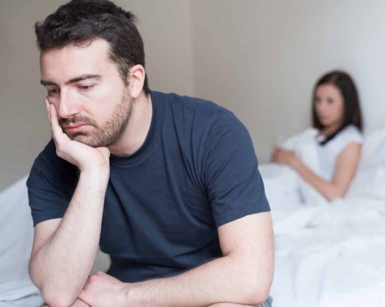 VIsual representation of man dealing with the effects of porn addiction.